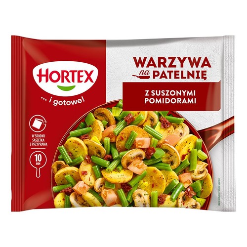 Warzywa na patelnię  z suszonymi pomidorami Hortex 400 g