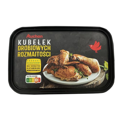 Kubełek grillowych rozmaitości Auchan na wagę ok. 1.9 kg