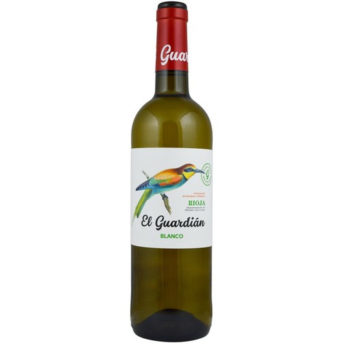 Wino hiszpańskie białe wytrawne Rioja alk. 12,0% obj. El Guardian 750 ml