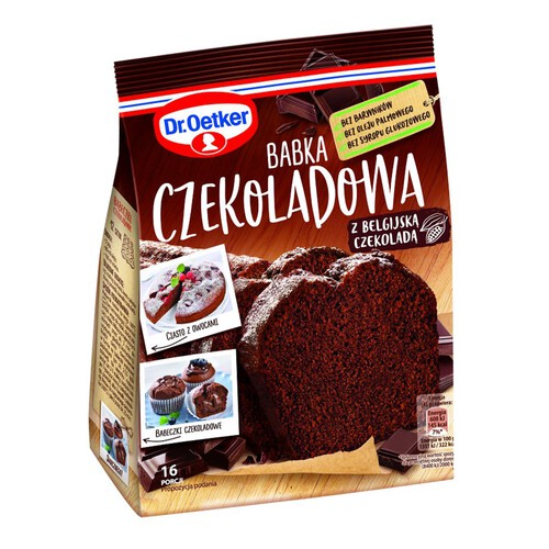 Babka czekoladowa z belgijską czekoladą Dr. Oetker 365 g