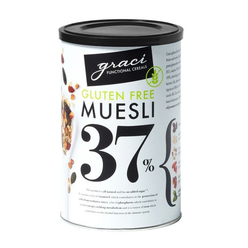 Musli 37% suszonych owoców i nasion bezglutenowe Graci 400 g
