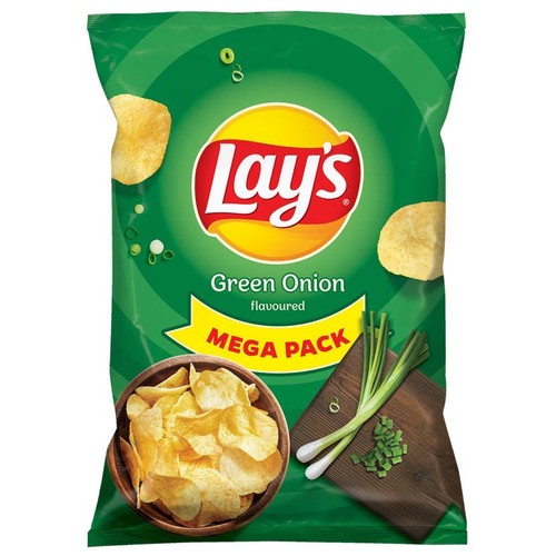 Chipsy ziemniaczane o smaku zielonej cebulki Lay's 200 g