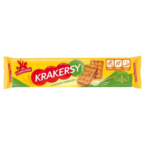 Krakersy cebulkowe 180g Lajkonik 180 g