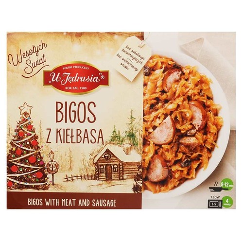 Bigos z kiełbasą U Jędrusia 400 g