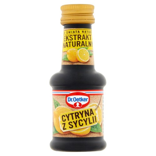 Cytryna z Sycylii ekstrakt naturalny Dr. Oetker 30 ml