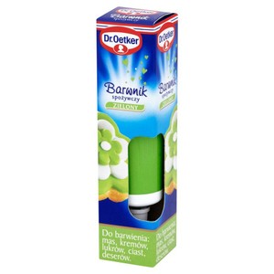Barwnik spożywczy zielony w żelu Dr.Oetker 10 g