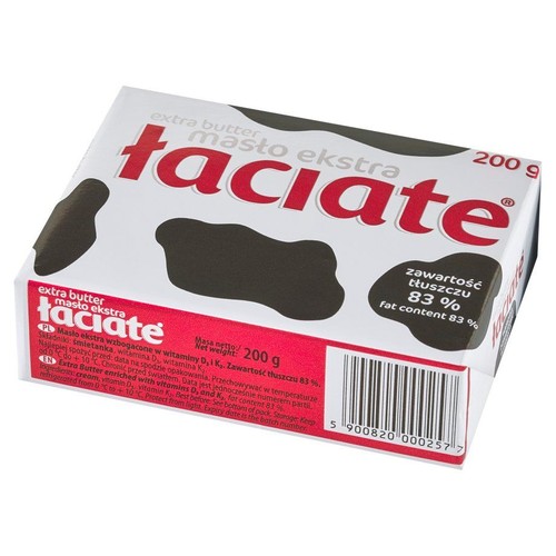 Masło ekstra Łaciate 200 g