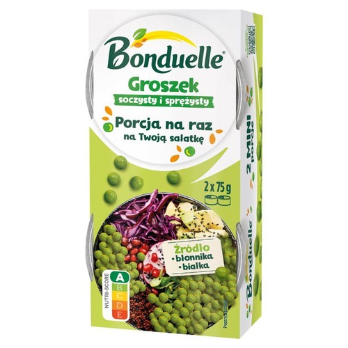 Groszek  Bonduelle 2 x 75 g