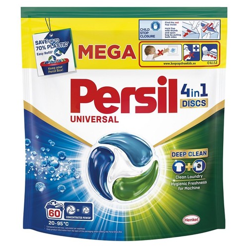 Kapsułki do prania 4 in 1 Deep Clean universal  Persil 60 kapsułek