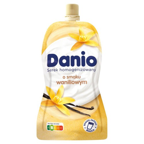 Danio serek o smaku waniliowym Danone 120 g