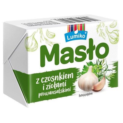 Masło z czosnkiem i ziołami prowansalskimi Lumiko 100 g
