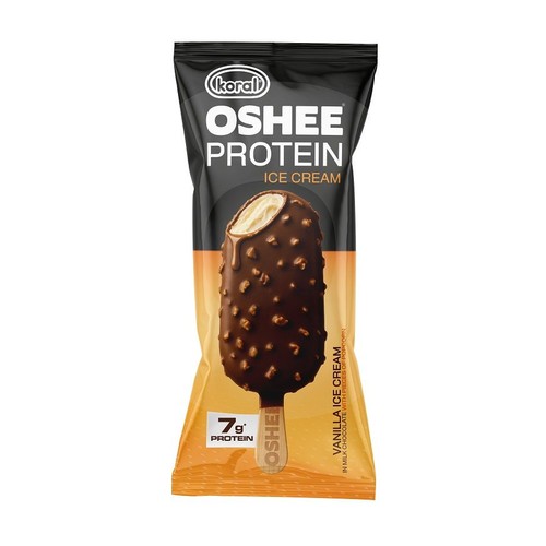Lody Oshee Protein smak waniliowy Koral 110 ml
