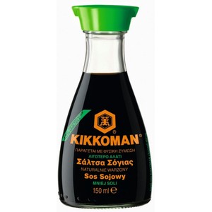 Sos sojowy z małą zawartością soli Kikkoman 150 ml