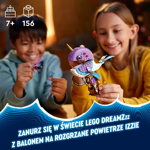 DREAMZzz Balon na ogrzane powietrze Izzie 71472 LEGO zestaw