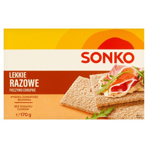 Pieczywo razowe chrupkie  Sonko 170 g