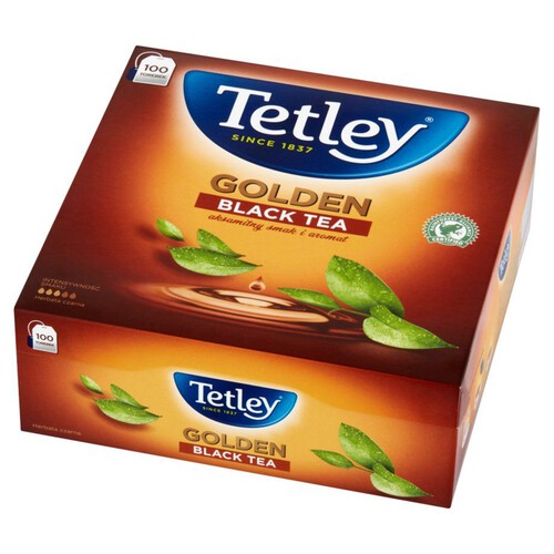 Herbata czarna Golden ekspresowa Tetley 100 torebek