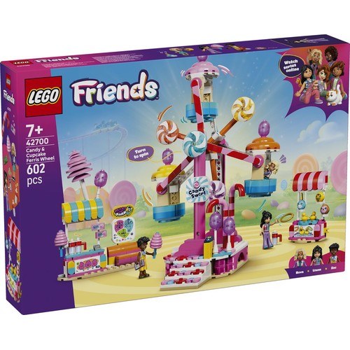 Friends Cukierkowo-babeczkowy diabelski młyn 42700 LEGO 1 sztuka