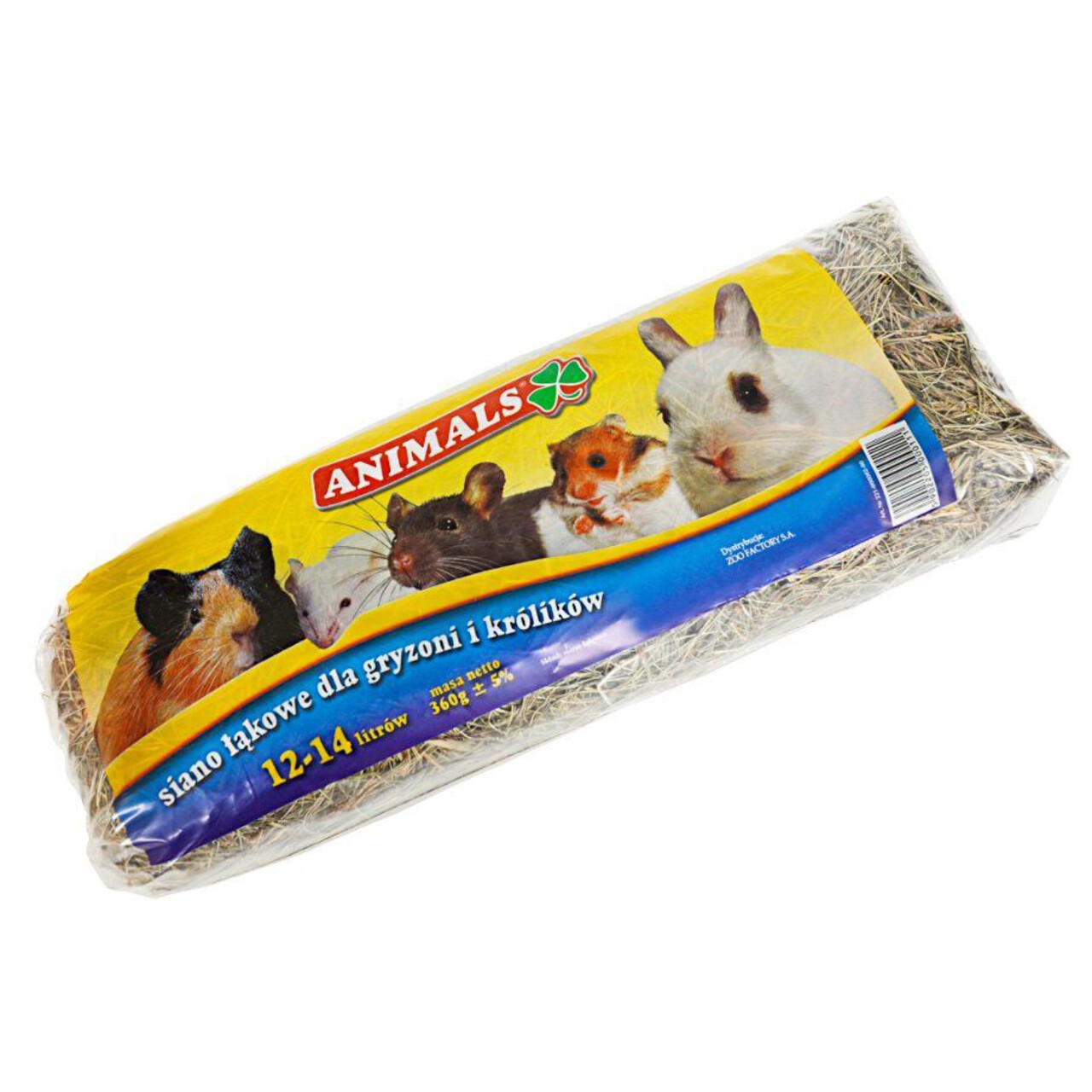 Siano łąkowe dla gryzoni i królików Animals 360 g