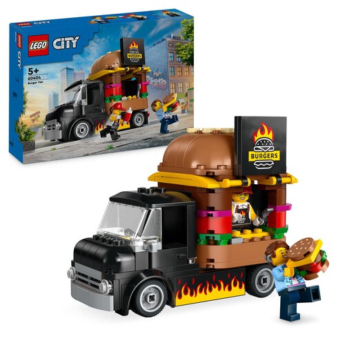 City Ciężarówka z burgerami 60404 LEGO zestaw