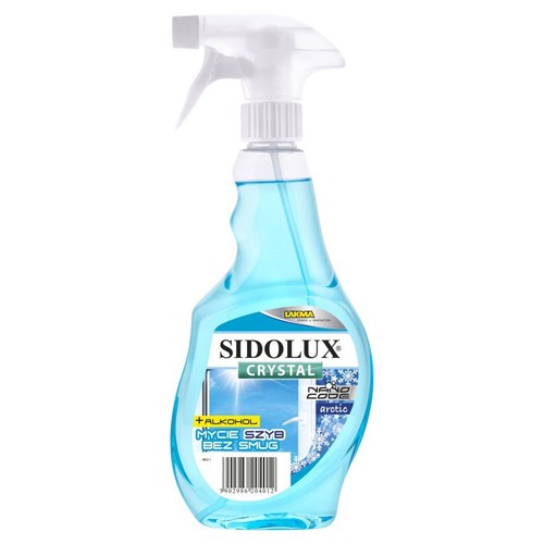 Płyn do mycia szyb bez smug Crystal Sidolux 500 ml