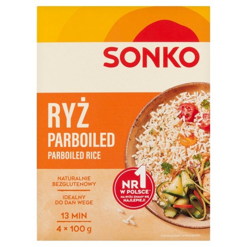 Ryż parboiled Sonko 4 x 100 g