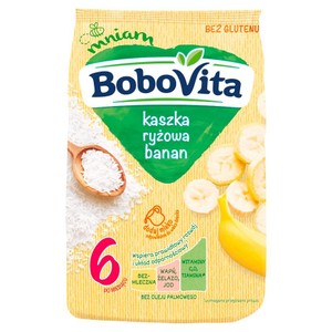 Kaszka ryżowa banan po 6. miesiącu BoboVita 180 g
