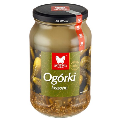 Ogórki kiszone Motyl 405 g