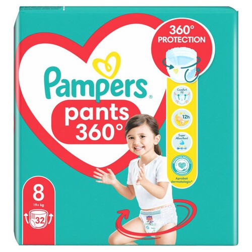 Pieluszki Pants 8  19+kg Pampers 32 sztuki