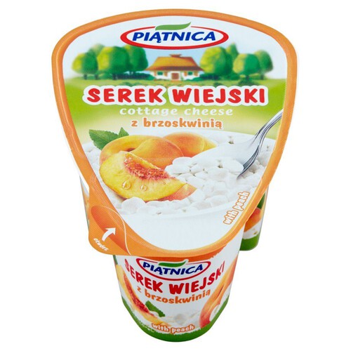 Serek Wiejski z brzoskwinią Piątnica 150 g