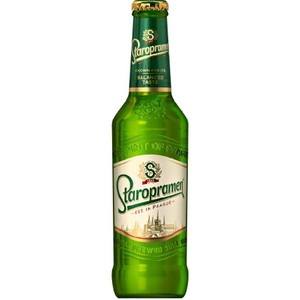 Piwo czeskie jasne Premium alk. 5,0% obj. Staropramen 330 ml