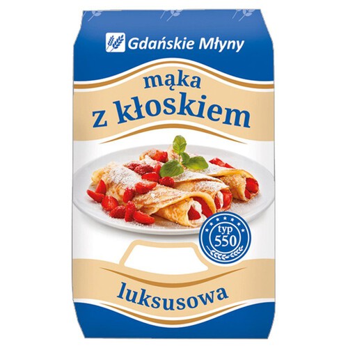 Mąka pszenna typ 550 luksusowa Gdańskie Młyny 1 kg