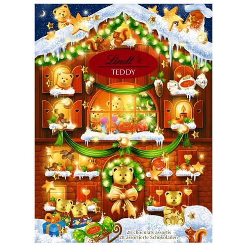 Kalendarz adwentowy Teddy House Lindt 170 g