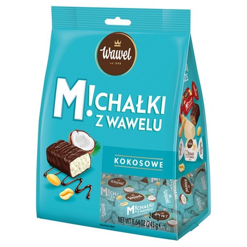 Michałki Cukierki kokosowe  Wawel 245 g