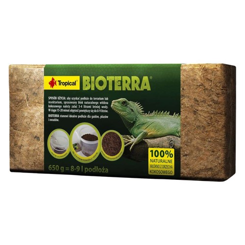 Bioterra naturalne podłoże do terrarium Tropical 650 g