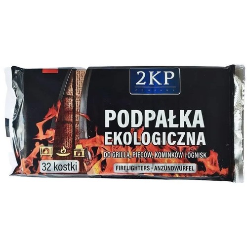 Ekologiczna podpałka do grilla 32 kostki Feniks 32 sztuki