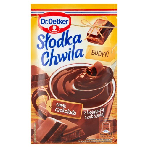 Słodka chwila budyń o smaku czekoladowym Dr. Oetker 45 g