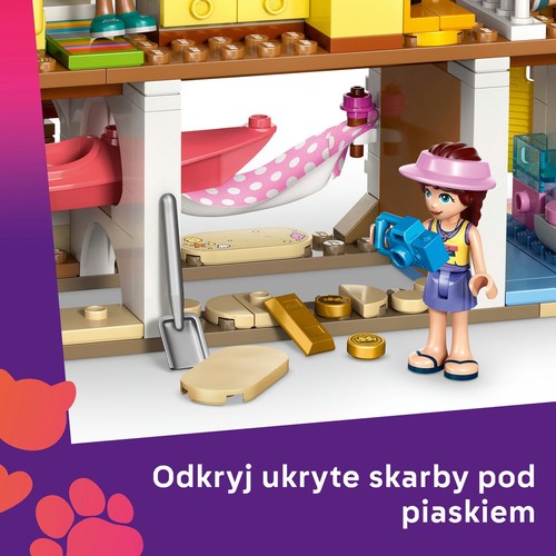 Zestaw konstrukcyjny Friends Domek na plaży z fokami 42699 LEGO 1 sztuka