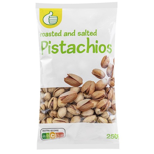 Pistacje prażone solone w skorupce Auchan 250 g