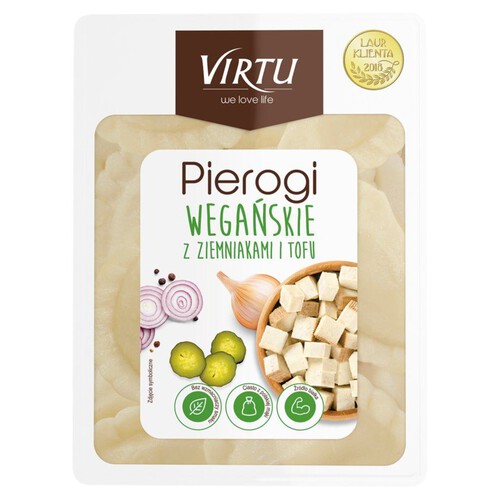 Pierogi wegańskie z ziemniakami i tofu Virtu 400 g