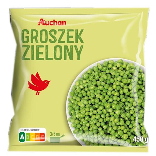 Groszek zielony Auchan 450 g