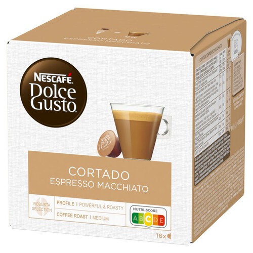 Kawa Dolce Gusto Cortado Espresso Macchiato Nescafé 16 kapsułek