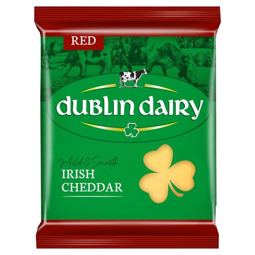 Ser cheddar red irlandzki półtwardy dojrzewający Dublin Dairy 200 g