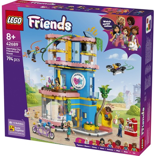 Zabawka Friends Domek klubu przyjaciół z Heartlake 42689 LEGO 1 sztuka