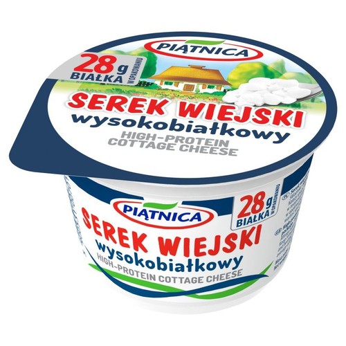 Serek wiejski wysokobiałkowy 30g białka Piątnica 200 g