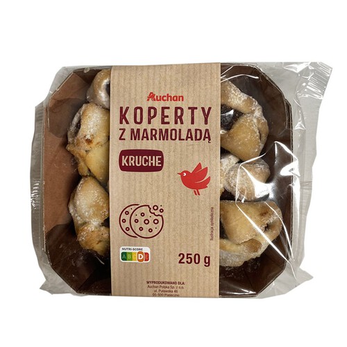 Koperty z marmoladą Auchan 250 g