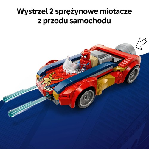 Marvel Spider-Man w samochodzie kontra zvenomowany Wolverine 76336 LEGO 1 sztuka
