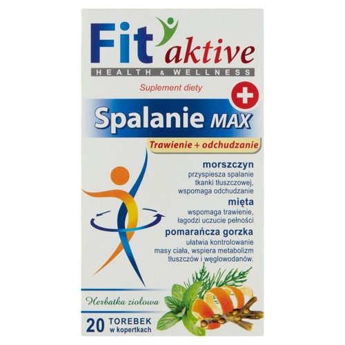 Spalanie herbata ziołowa  Fit Aktive 20 torebek