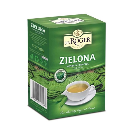 Herbata zielona liściasta  Sir Roger 100 g