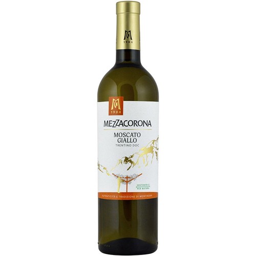 Wino portugalskie białe słodkie Moscato Giallo Trentino alk. 10,5% obj. Mezzacorona 750 ml