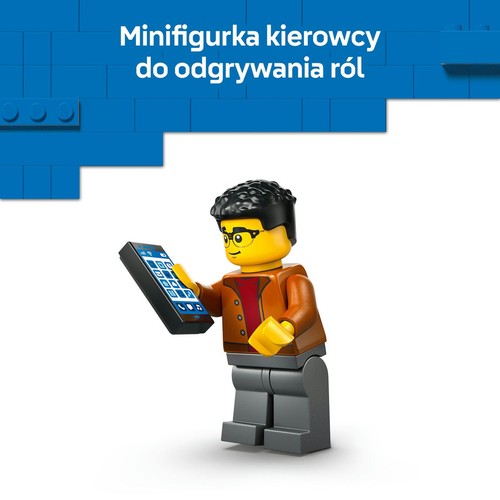 Zestaw City Supersamochód elektryczny 60486, zabawka i minifigurka LEGO 1 sztuka